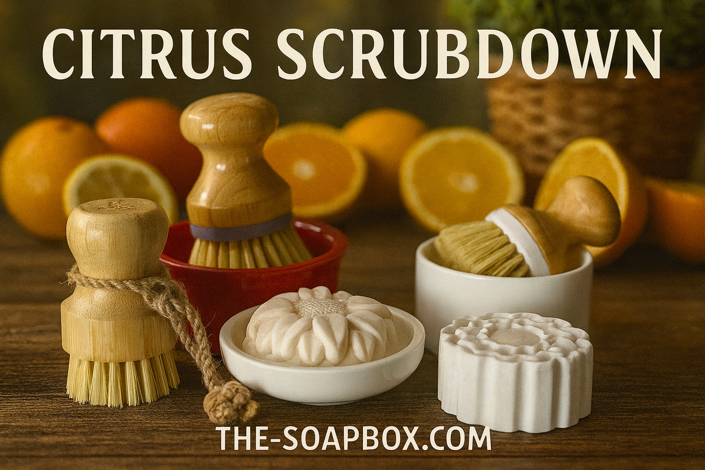 Citrus Scrubdown – Kitchen Bar Goat Milk Soap