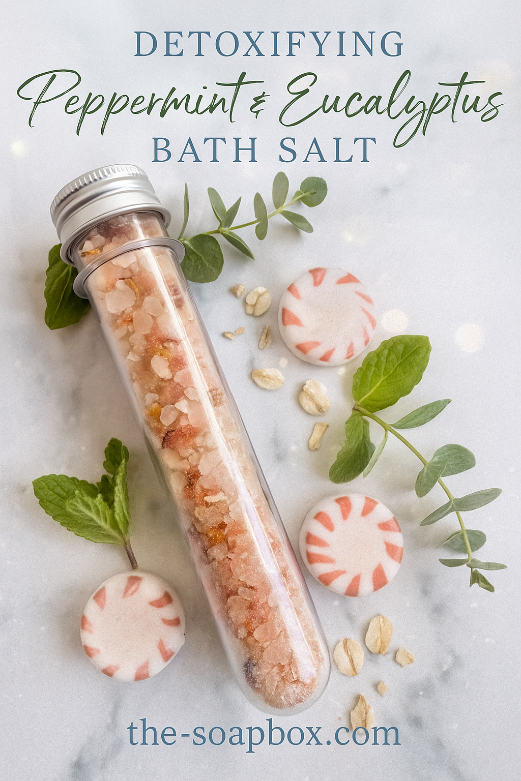 Detoxifying Peppermint & Eucalyptus Bath Salt