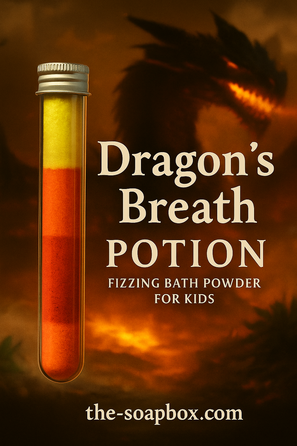 Dragon's Breath Fizzing Bath Potion