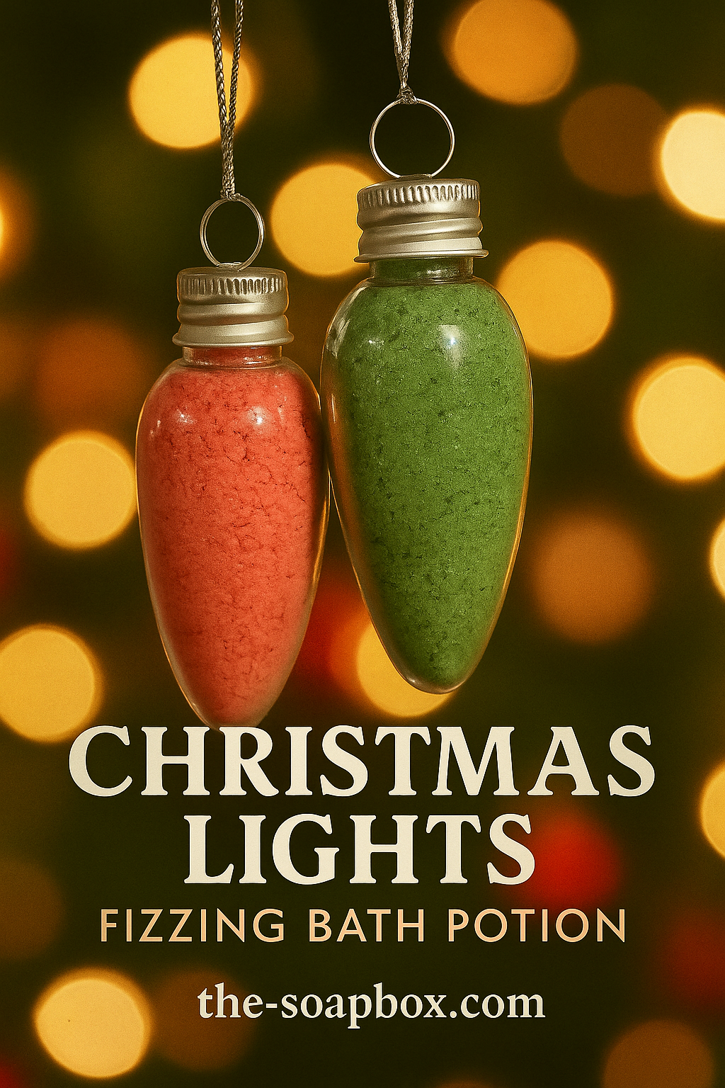 Christmas Lights Fizzing Bath Potion