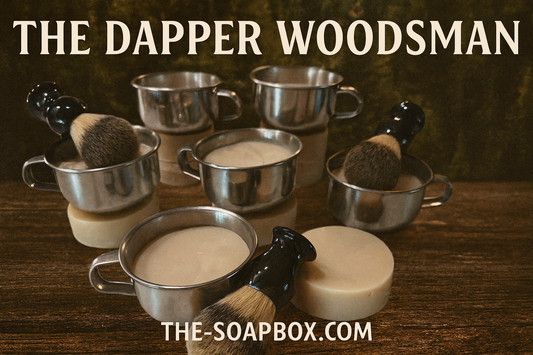 The Dapper Woodsman - REFILL BAR ONLY - Shave Soap