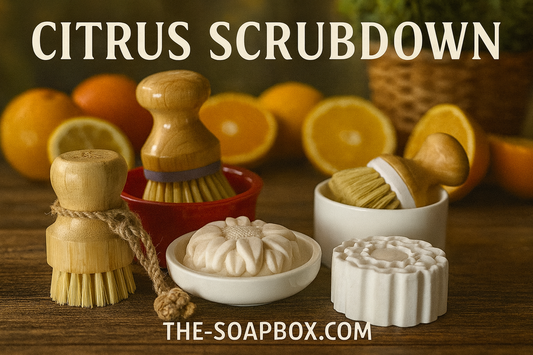 Citrus Scrubdown – Kitchen Bar Goat Milk Soap